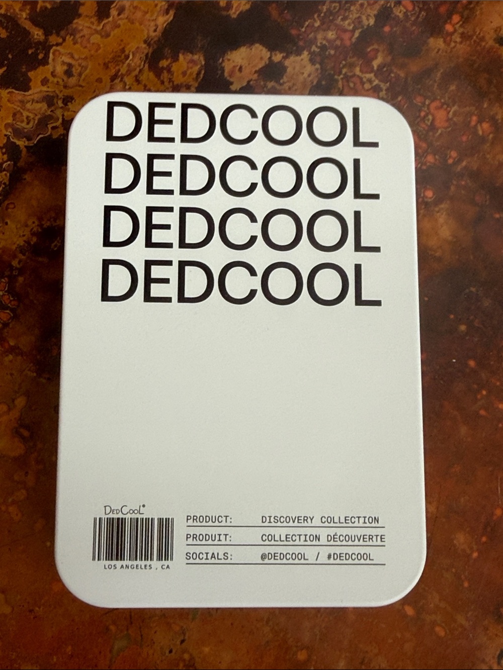 DedCool (6) Discovery Fragrances in Reusable Travel Tin